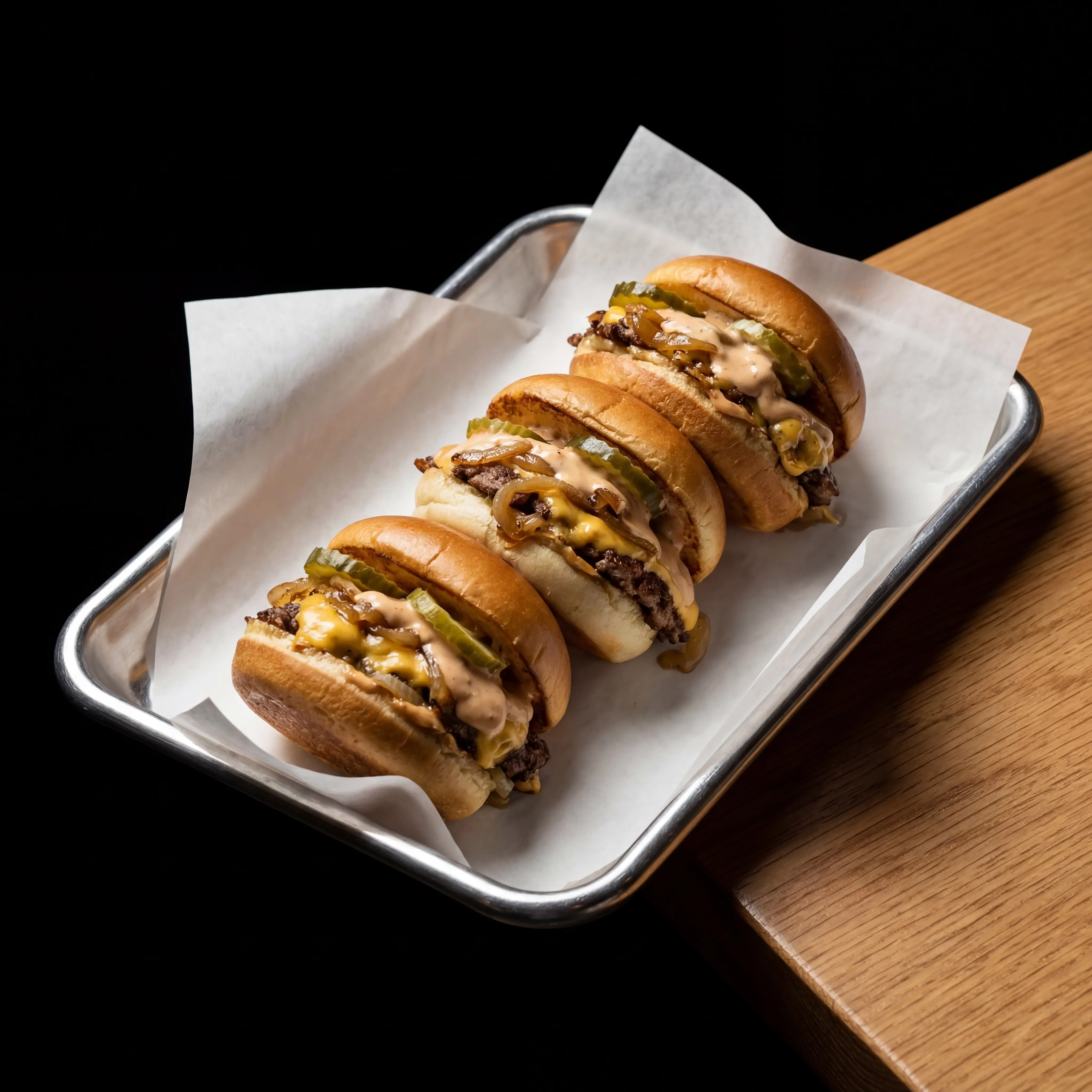 Fine Dining Dark Street Food