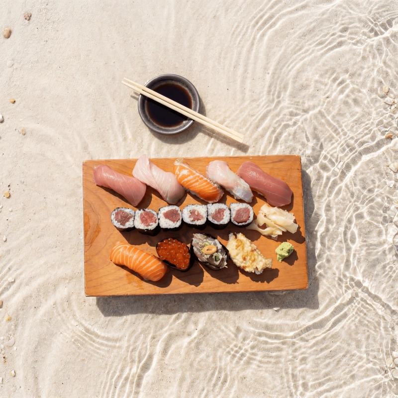 Hotel Room Service or Resort Food Example